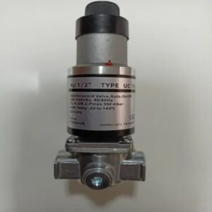 Solenoid Valve, Type UC 15/S - Rp1/2" - P.max 360 mbar