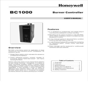 Honeywell Flame Switch BC 1000 A 220 U / I