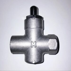 MADAS MAKE PUSH COCK VALVE 3/8 INCH