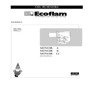 Ecoflam Oil Burner Minor 4.1